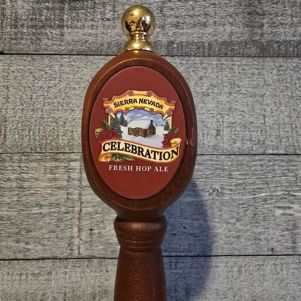 Sierra Nevada Celebration Fresh Hop Ale Beer Tap Handle‎ – Wooden – Rare